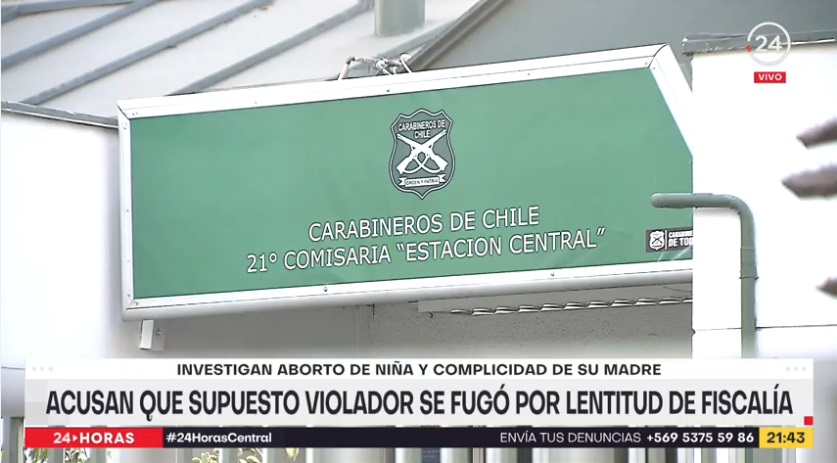 Comisaría Estación Central violación
