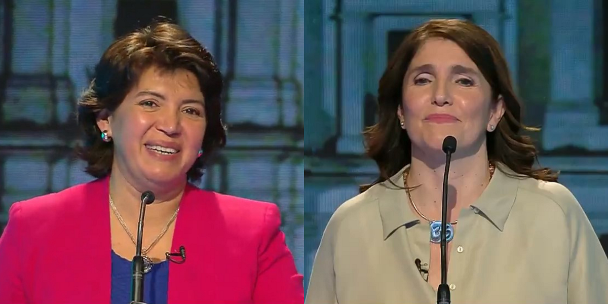 La broma de Provoste que no hizo reír a Narváez: candidatas vivieron tenso momento durante debate