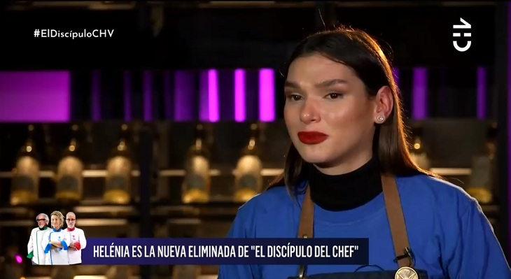 helenia melan eliminada discipulo del chef