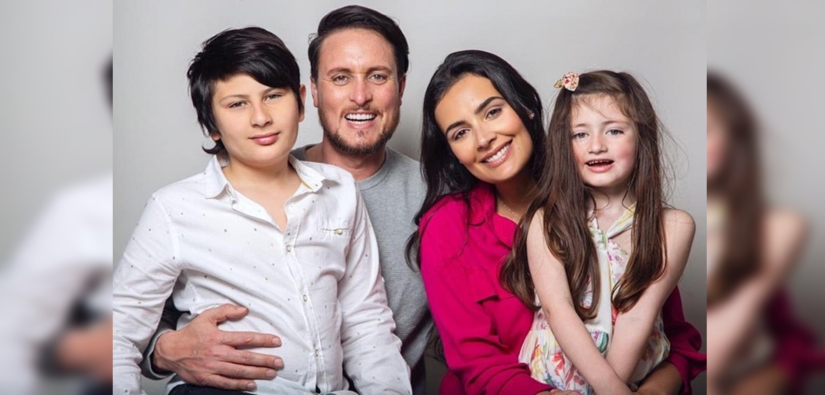 Rodrigo Wainraihgt y Dominique Gallego celebraron cumpleaños de su hija mayor tras arribo de su bebé