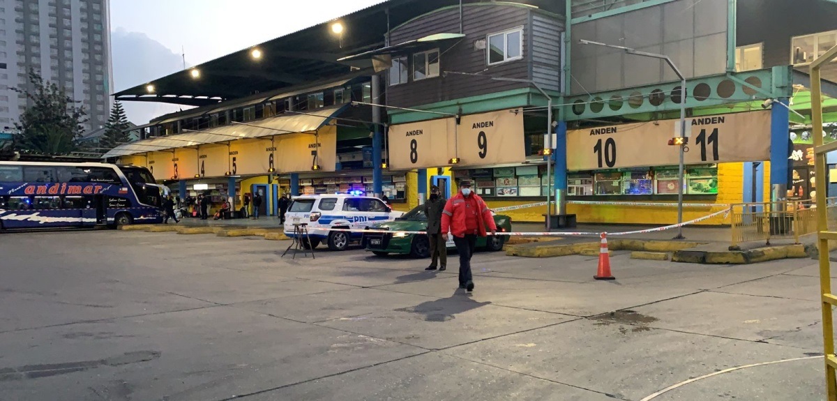 Guardias de Terminal Alameda Sur fueron apuñalados por exigir uso de mascarilla: uno perdió un ojo