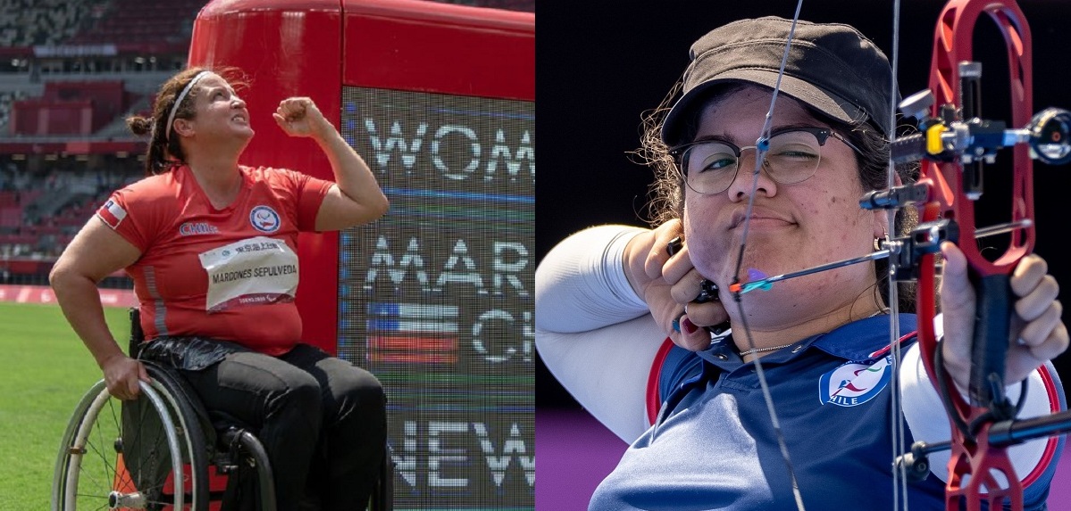 Con récord mundial: Francisca Mardones y Mariana Zuñiga logran medallas para Chile en Paralímpicos
