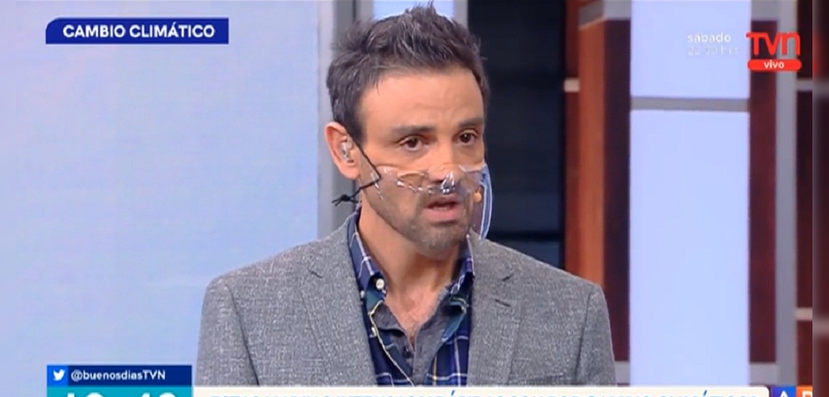 Gonzalo Ramírez reaccionó a tuit de televidente por cambio climático: 