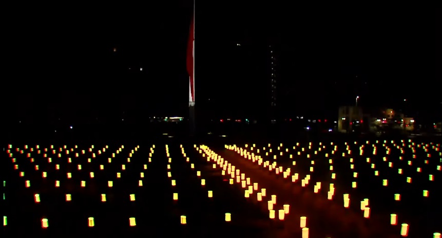 Homenaje víctimas de la pandemia
