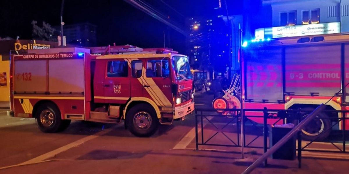 Incendio afectó al Hospital Regional de Temuco: pacientes tuvieron que ser evacuados