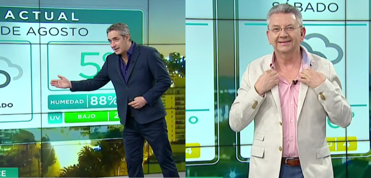 José Luis Repenning realizó graciosa imitación de Jaime Leyton: meteorólogo tuvo su 