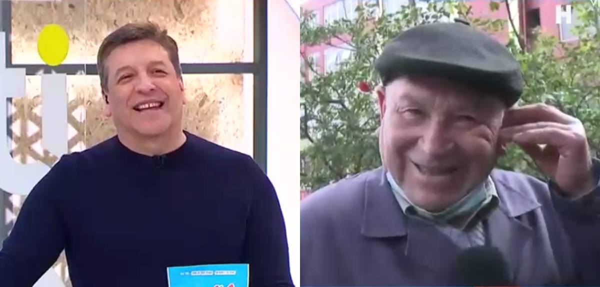 JC Rodríguez se reencontró con auxiliar de su colegio: trabajador se emocionó y contó anécdotas