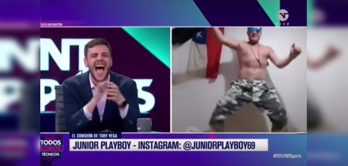 Junior Playboy protagonizó hilarante momento en 