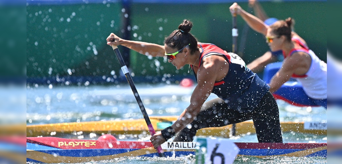 María José Mailliard brilló en el canotaje olímpico: quedó segunda en el repechaje y pasó a semis
