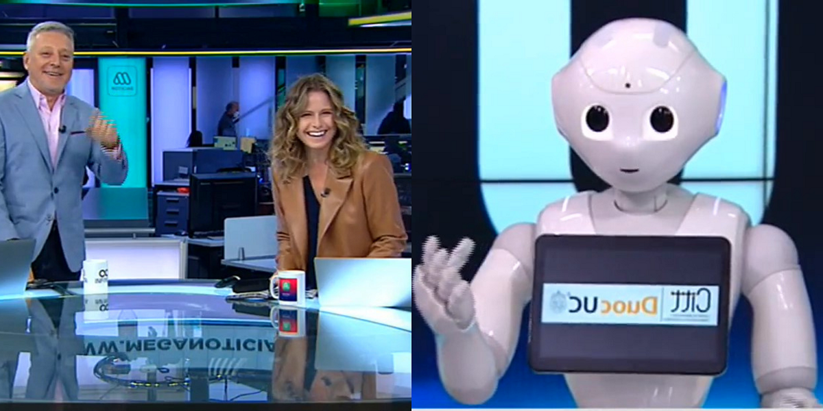 La divertida amenaza de robot a Juan Manuel Astorga: “Me estoy preparando para reemplazarte”