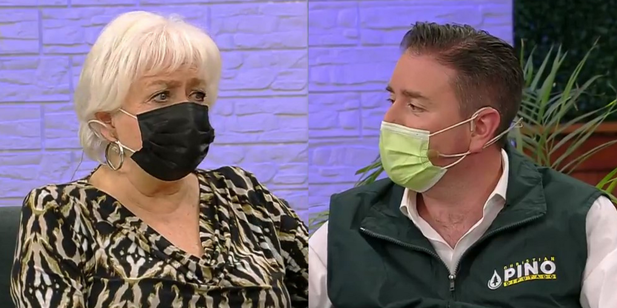 Mónica González descolocó a Christian Pino con una 