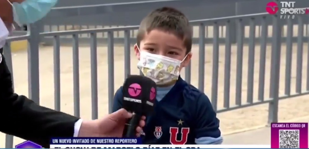 Pequeño hincha de la 'U' lapidó programación de TNT Sports con hilarante comentario en vivo