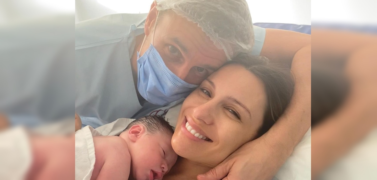 Pampita retomó sus labores en la TV argentina a 11 días de dar a luz a Ana: 