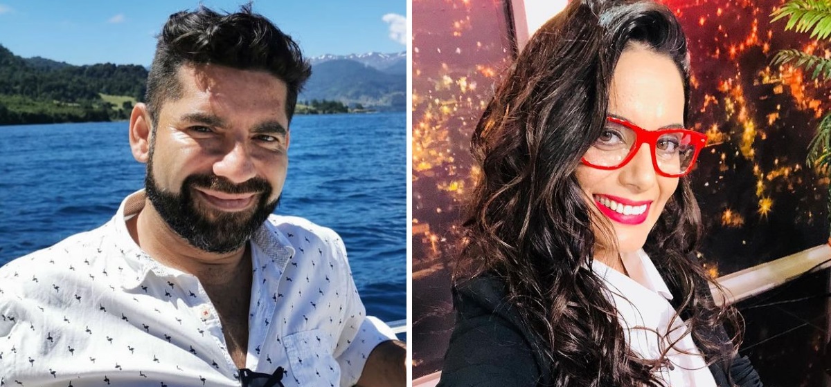 De vacaciones: Karim Butte compartió románticas postales con su pareja, la modelo Flavia Fucenecco