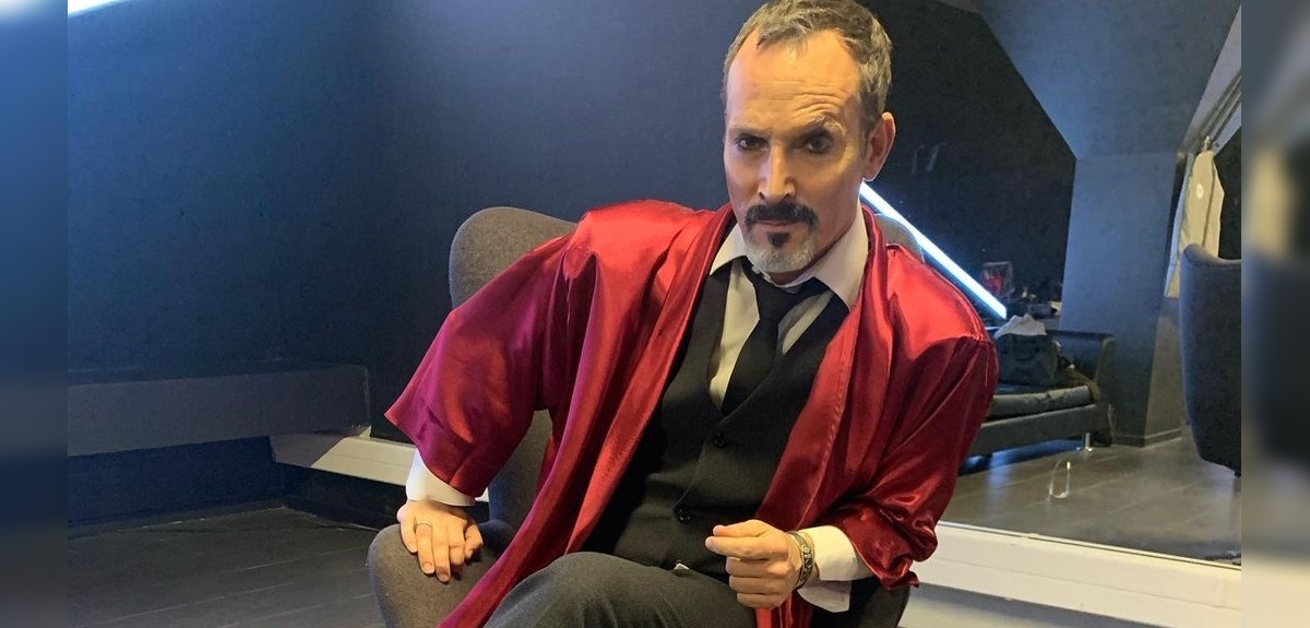 Imitador de Miguel Bosé y sus exitosos días en programa mexicano: 