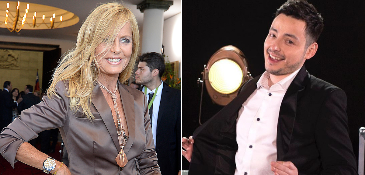 Pollo Castillo compartió tierna foto junto a Cecilia Bolocco en los Giga Awards: 