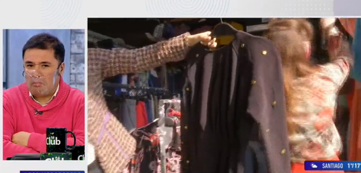 El comentario de Roberto Saa sobre una 'ropa para hombre' que motivó corrección de Diana Bolocco