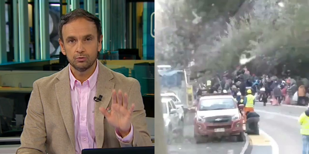 Rodrigo Sepúlveda reaccionó furioso a robo de aceite en accidente de tránsito: “Es vergonzoso”