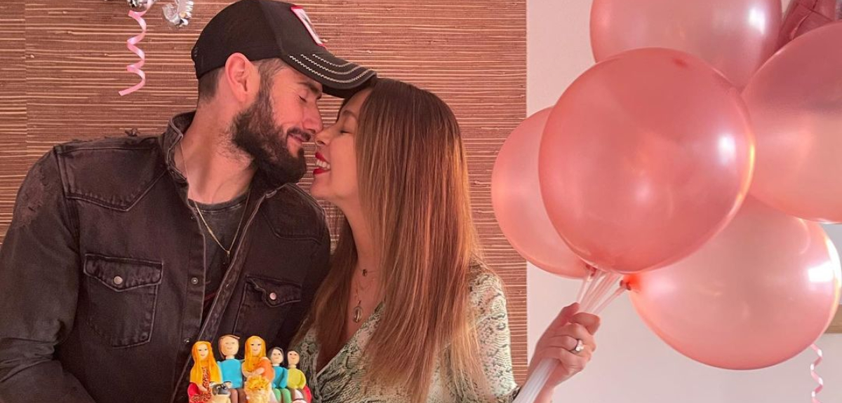 El romántico saludo de cumpleaños de Joyce Castiblanco a su esposo Paulo Garcés: 