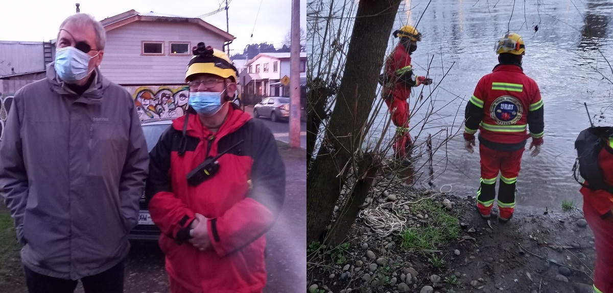 Santiago Pavlovich y equipo de TVN sufrieron percance en Osorno: unidad de rescate prestó ayuda