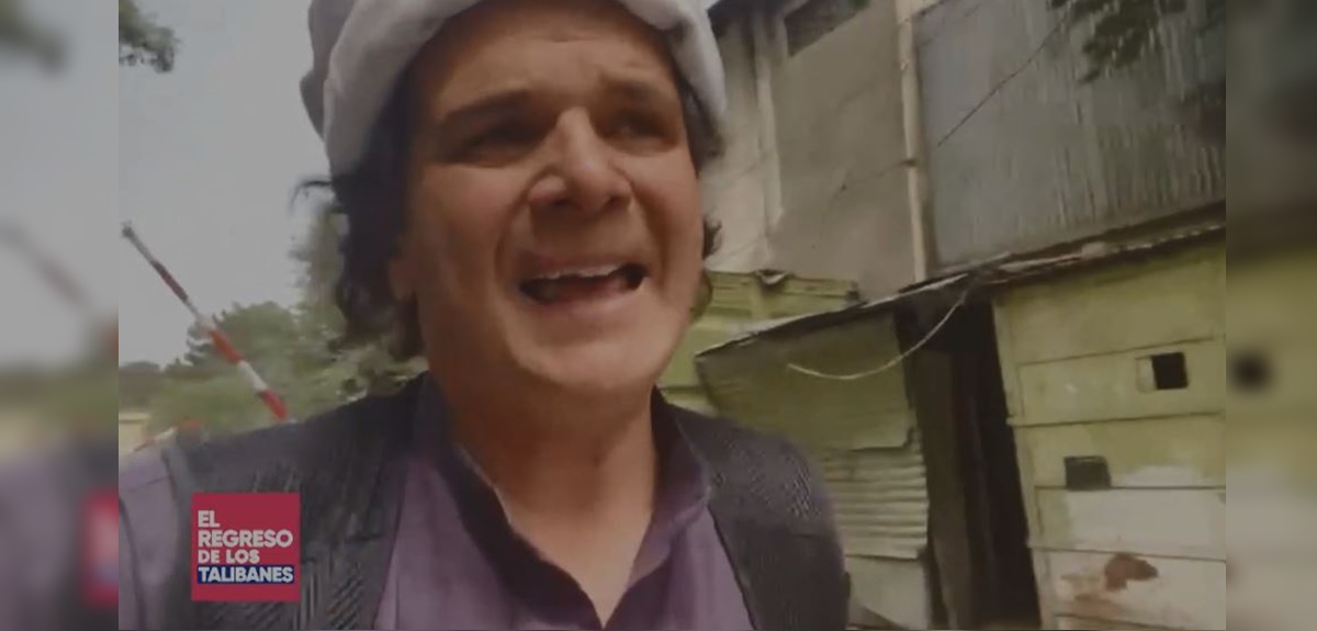 Canal 13 estrenará reportaje sobre la crisis de Afganistán con detalles de Jorge Said desde Kabul