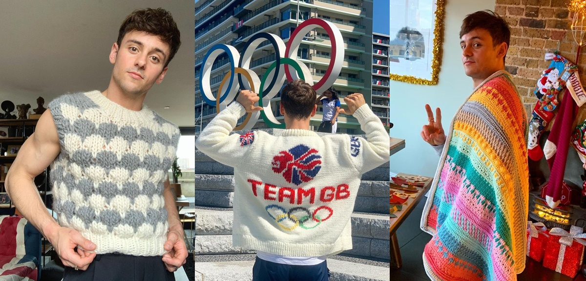 La historia tras los tejidos de Tom Daley que se viralizaron en Tokio 2020: golpe familiar fue clave