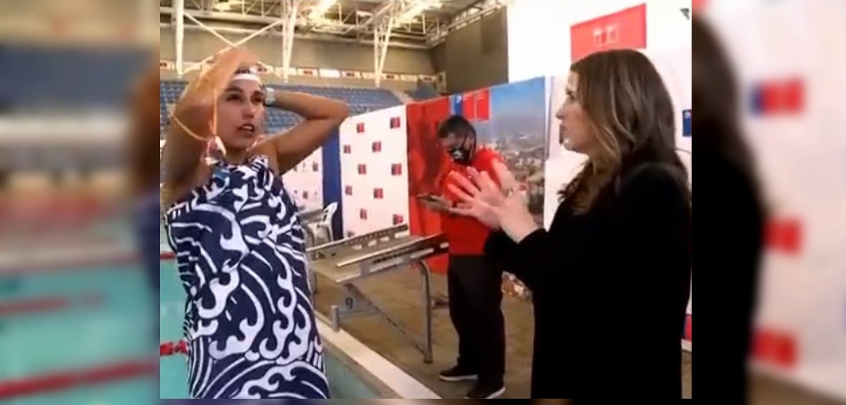 Difícil momento que vivió nadadora Bárbara Hernández marcó primer episodio de Heroicas en Sabingo