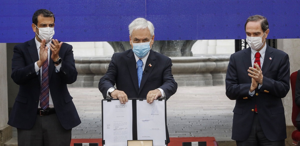 Nuevo paradigma: Presidente Piñera firmó proyecto de ley que crea el Ministerio de Seguridad Pública