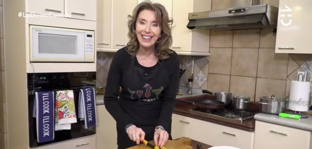 Silvia Novak impactó a televidentes de 'La Divina Comida' con inesperada habilidad: hizo un spagat