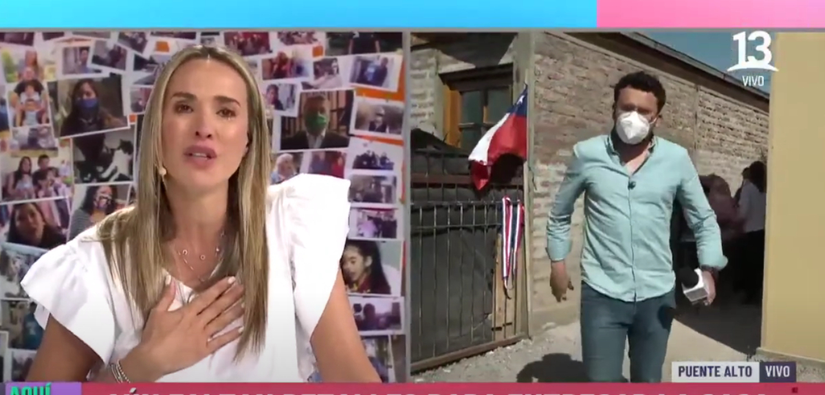 Angélica Castro se quebró en vivo con entrega de casa a pareja de adultos mayores: 