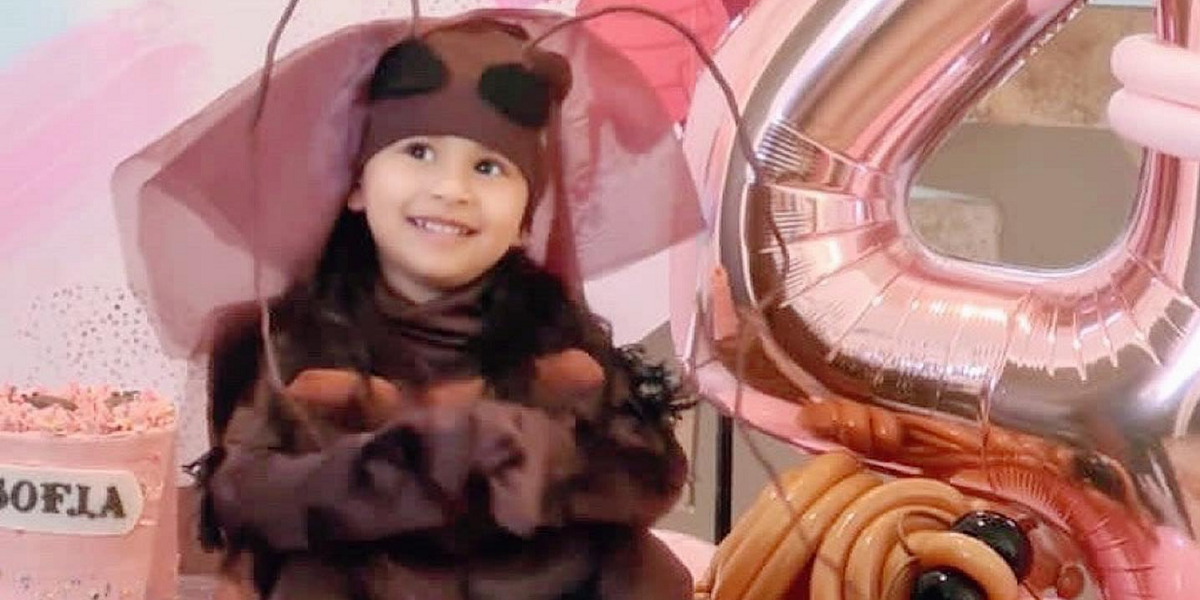 “Muy valiente”: niña de 4 años se hizo viral al pedir singular temática para festejar su cumpleaños