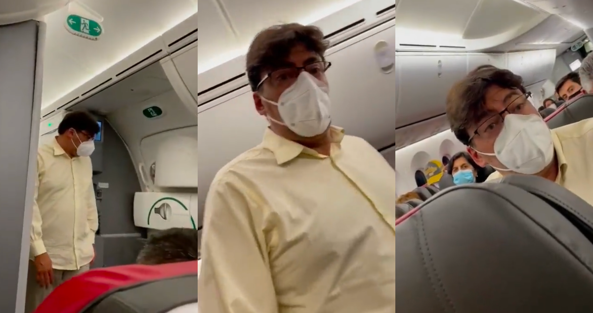 Jadue recibe apoyo tras ser insultado por pasajero de un avión: “Solidaridad, todos somos Daniel”