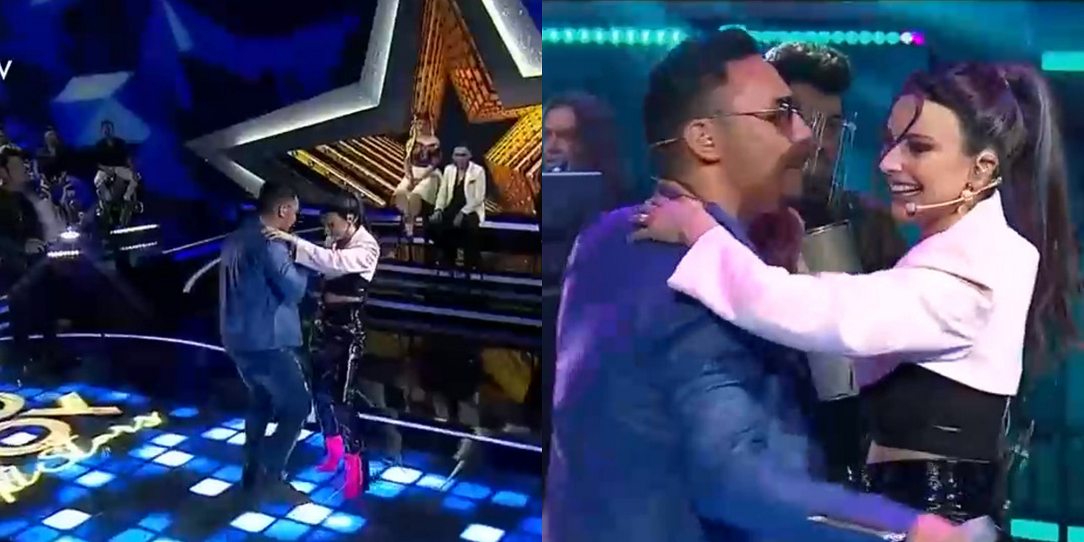 Daniela Castillo sacó aplausos tras coqueto baile con Romeo Santos de 'Yo Soy': 