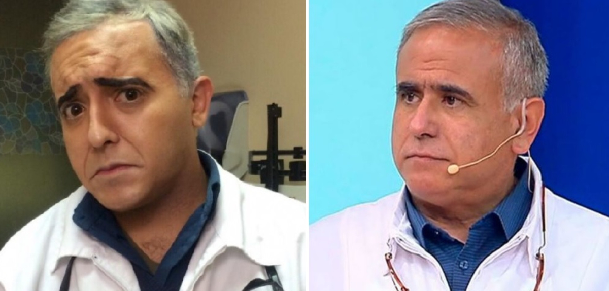 Doctor Ugarte y el imitador Felipe Parra protagonizan divertido viral con recomendaciones sanitarias