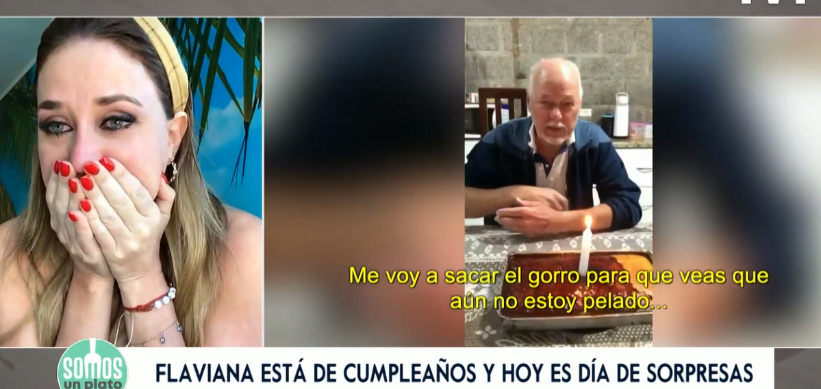 Flaviana Seeling se emocionó al recibir saludos de cumpleaños de sus padres: 