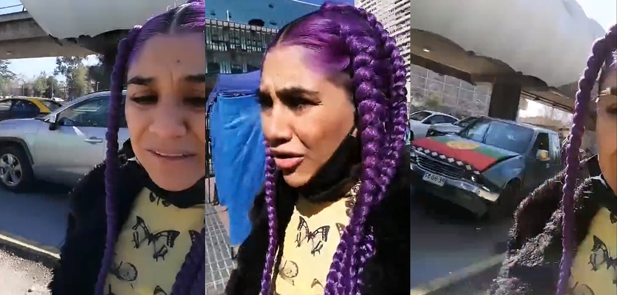 Participante de Masterchef Flor de Rap sufrió accidente en auto: 