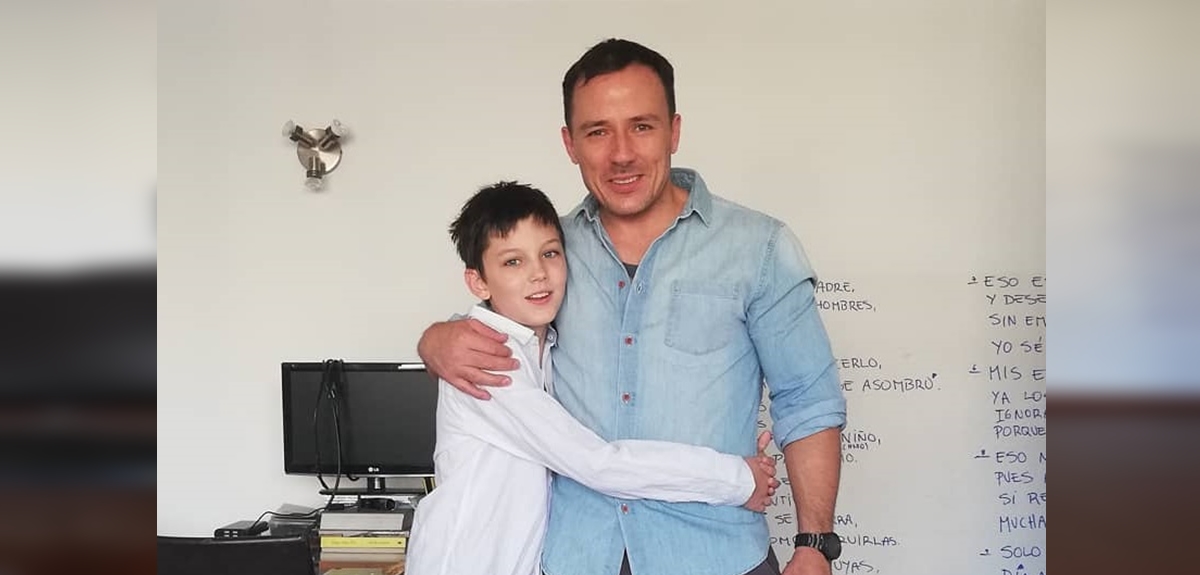 Gonzalo Egas sobre crianza compartida de su hijo Noah con Wilma González: 