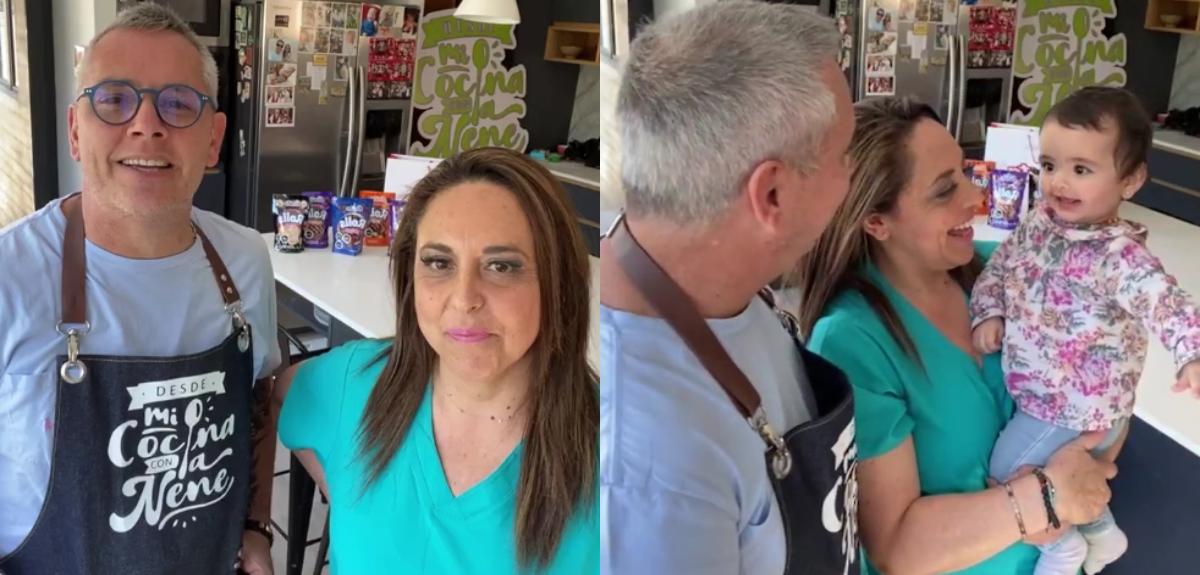 La tierna interrupción de hija de José Miguel Viñuela en transmisión en vivo de su padre: 