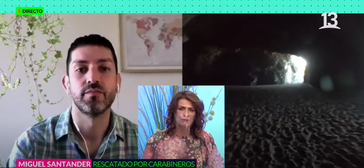 Joven rescatado en Cobquecura lanzó crítica a zona de la Iglesia de Piedra: 