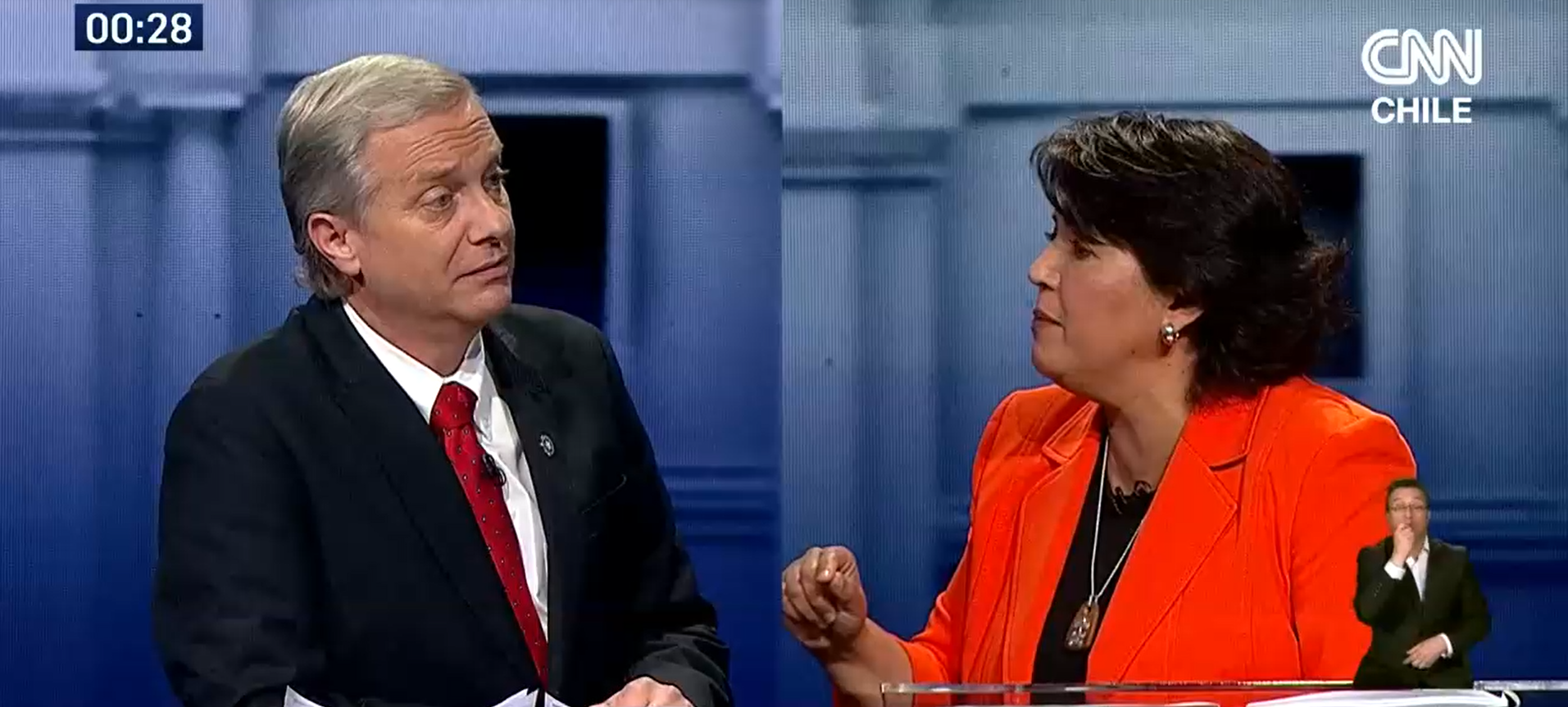 ¿El momento más tenso del debate? Provoste encaró a Kast por acusación constitucional en su contra