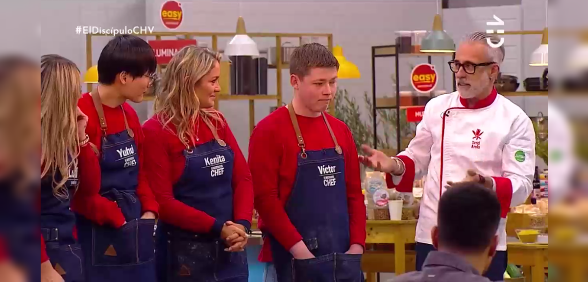 Sergi Arola y su reconocimiento a Víctor Díaz en El Discípulo del Chef: 