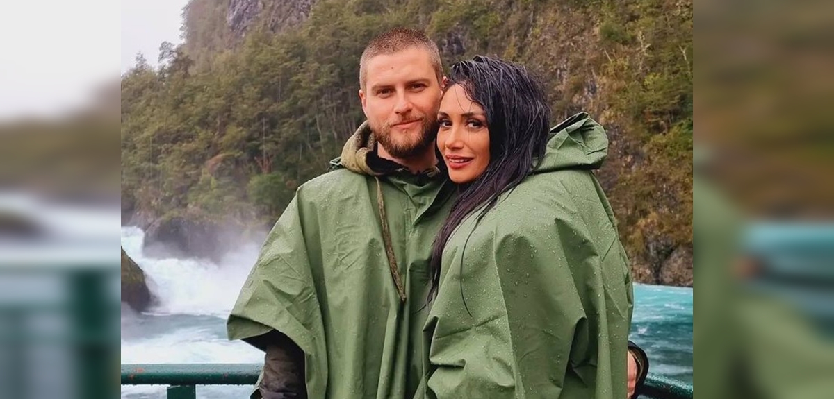 Pamela Díaz grabó tierno reencuentro con Jean-Philippe Cretton en el sur: 