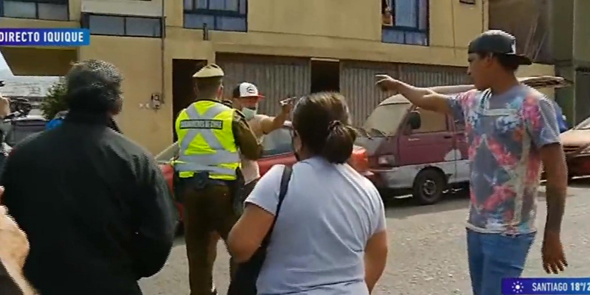 “Te saco la …”: tensa discusión entre iquiqueño y migrante en Mucho Gusto casi llega a los golpes
