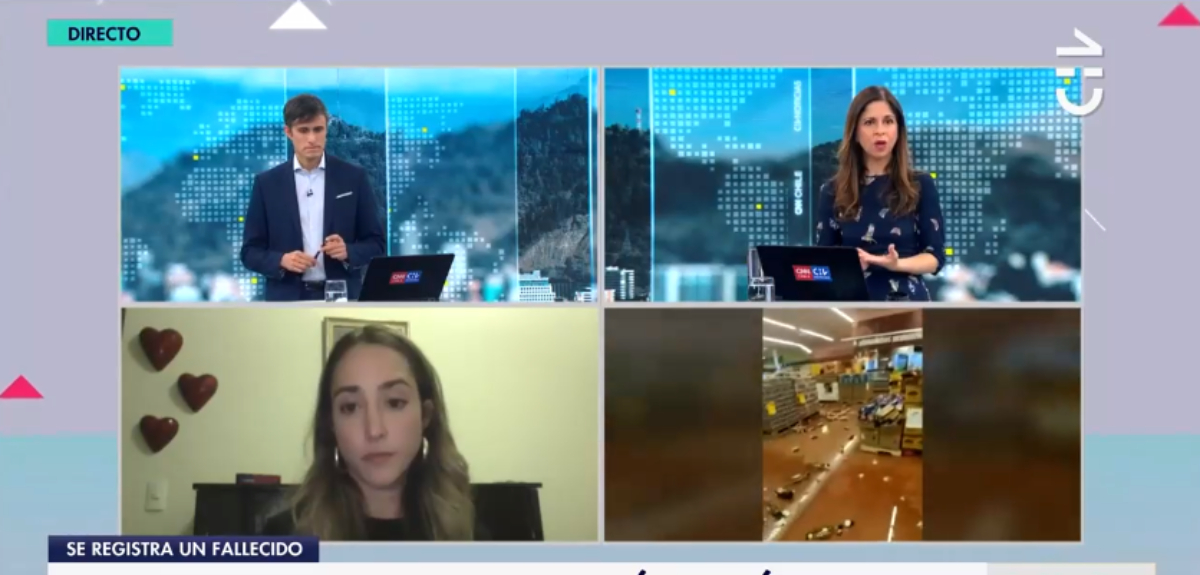 Roberto Cox sorprendió al entrevistar en vivo a su hermana cantante por terremoto en México