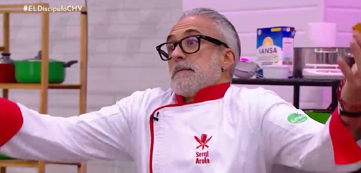 Sergi y su airado reclamo por cambio de reglas en El Discípulo del Chef: 