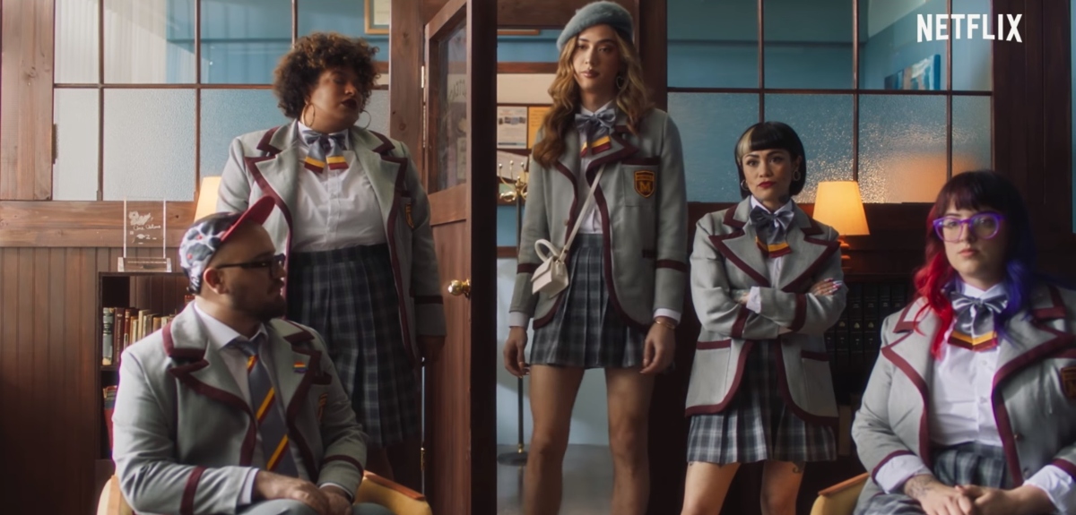 Con Japi Jane incluida: grupo de influencers muestra cómo sería la versión chilena de Sex Education