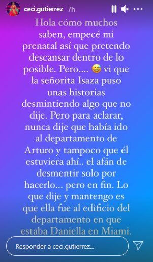 Cecilia Gutiérrez | Instagram