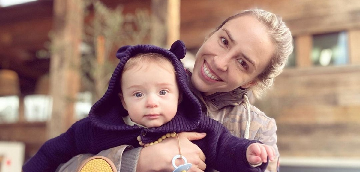 Vale Ortega tomó decisión con su hijo de 7 meses por la que fue cuestionada: 