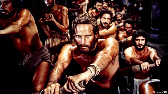 Charlton Heston en "Ben Hur".