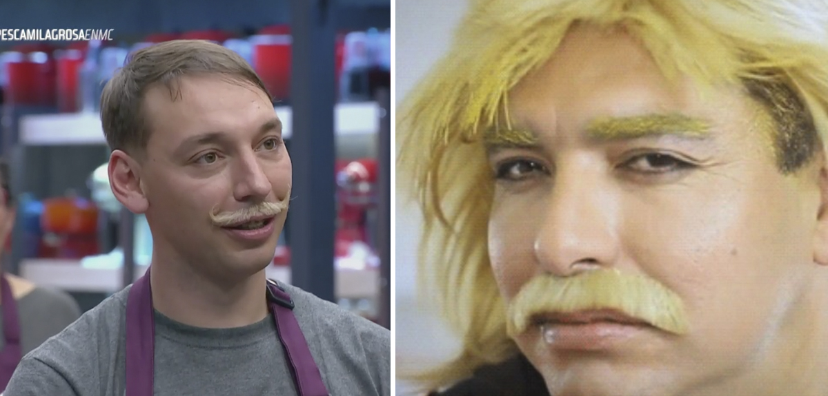 ¿Otro Blondon Boys? Los memes que dejó el llamativo bigote de Gallina en 'MasterChef Celebrity'